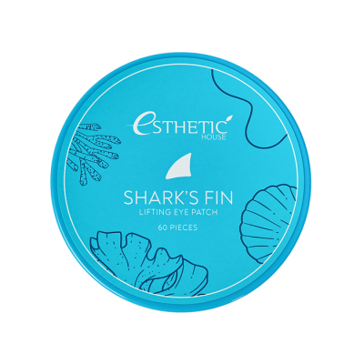 Гидрогелевые патчи для глаз с экстрактом акульего плавника ESTHETIC HOUSE Shark's Fin Lifting Eye Patch