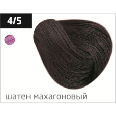 OLLIN performance 4/5 шатен махагоновый 60мл перманентная крем-краска для волос