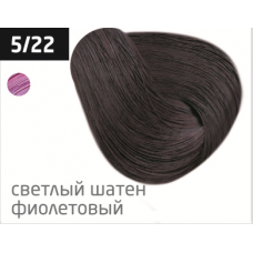 OLLIN performance 5/22 светлый шатен фиолетовый 60мл перманентная крем-краска для волос