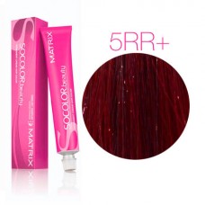 Matrix Socolor Beauty 5RR+ Светлый шатен глубокий красный, стойкая крем-краска для волос