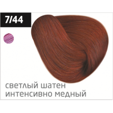 OLLIN performance 7/44 русый интенсивно-медный 60мл перманентная крем-краска для волос