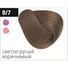 OLLIN performance 8/7 светло-русый коричневый 60мл перманентная крем-краска для волос