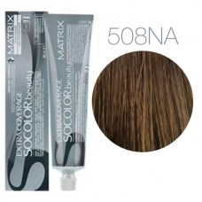 Matrix Socolor Beauty 508NA (Светлый блондин натуральный пепельный) - Крем-краска для седых волос