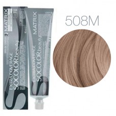 Matrix Socolor Beauty 508M (Светлый блондин мокка) - Крем-краска для седых волос