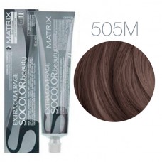 Matrix Socolor Beauty 505M (Светлый шатен мокка) - Крем-краска для седых волос