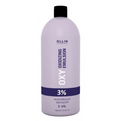 OLLIN performance oxy 3% 10vol. окисляющая эмульсия 1000мл/ oxidizing emulsion